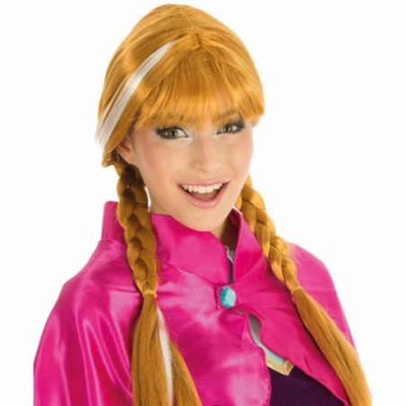 Perruque de princesse des neiges pour femme Perruque de princesse des neiges pour femme