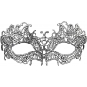 Loup dentelle noir et argent idéal pour un bal masqué Loup dentelle noir et argent idéal pour un bal masqué