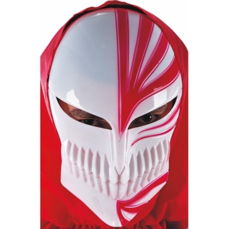 Masque manga rouge et blanc