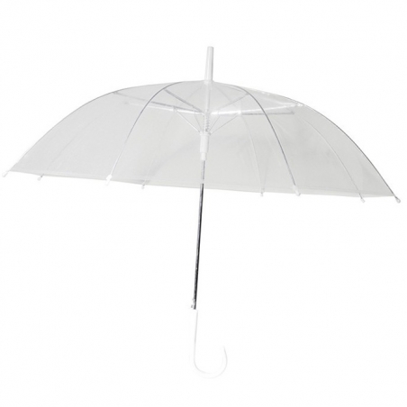 Le parapluie de carnaval, parapluie transparent idéal pour les défiles et les cérémonies de mariage