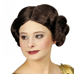 Perruque Leia femme