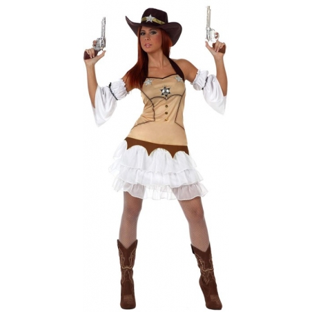 Deguisement sherif femme - costume western - WA277S