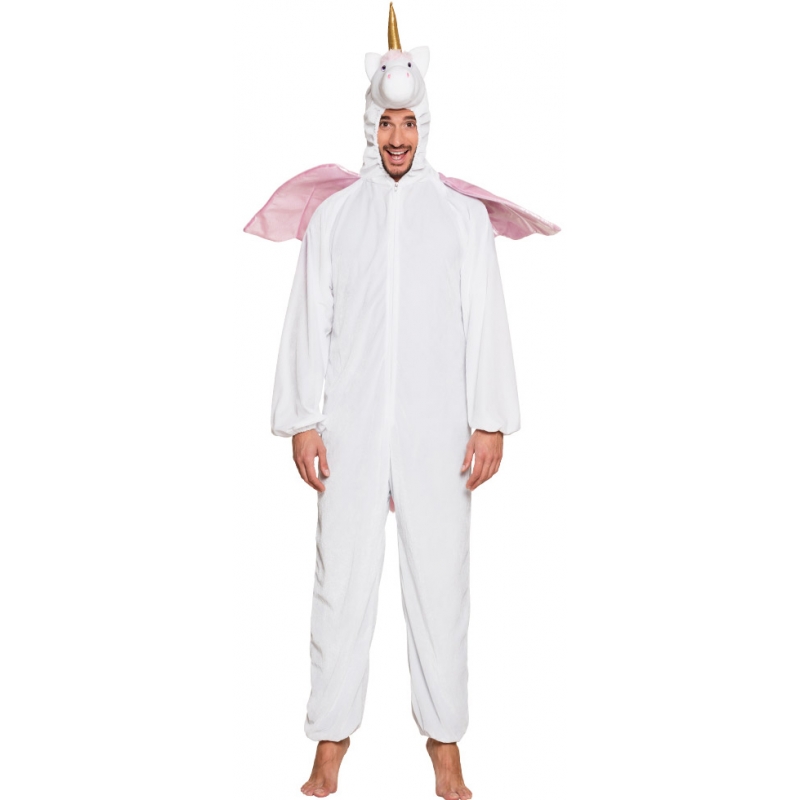 Déguisement homme licorne blanche et rose, une tenue idéale pour fêter son EVG