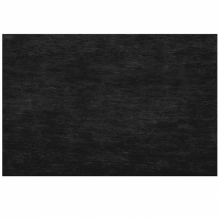 Rouleau chemin de table noir élégance non tissé idéal pour habiller vos tables code couleur noir ou halloween