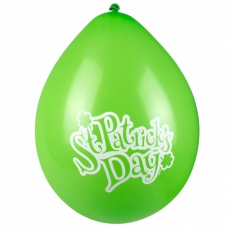 Ballon Saint Patrick d'environ 25 cm de diamètre
