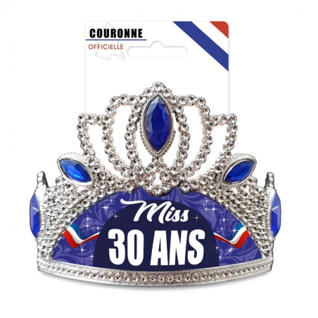 Couronne 30 pour femme, idéal pour fêter son anniversaire