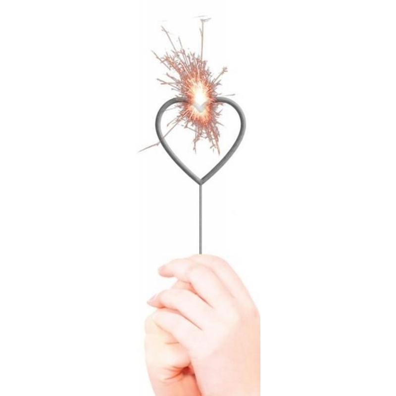 cierge magique en forme d'étoile - gâteau d'anniversaire