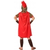 costume romain pour enfant : déguisement de centurion avec casque en matière souple