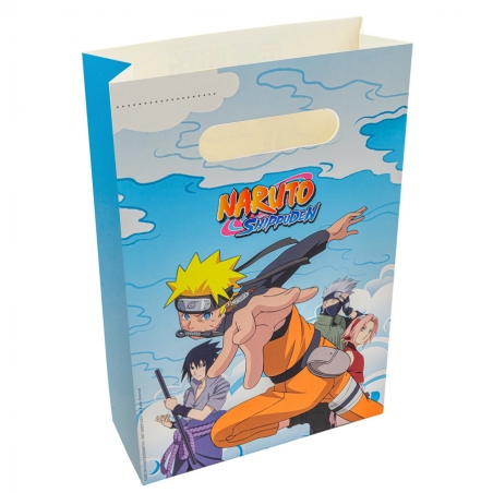 Sachet Naruto en papier lot de 4 sachets idéal pour fêter son anniversaire