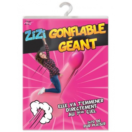 Zizi gonflable un cadeau rigolo idéal pour fêter un EVG ou un EVJF