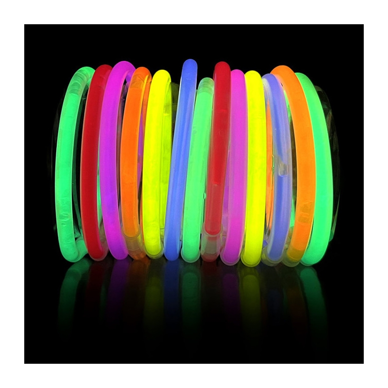 Bracelets lumineux fluo