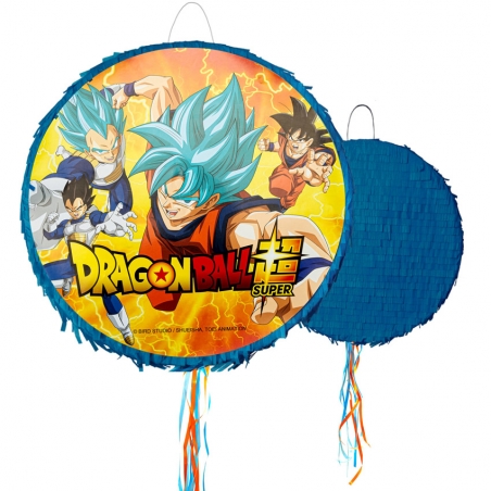 Pinata Dragon Ball avec Goku et Vegeta, idéale animer sa fête d'anniversaire
