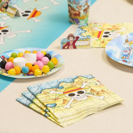 Idée de déco de table One Piece pour fêter son anniversaire