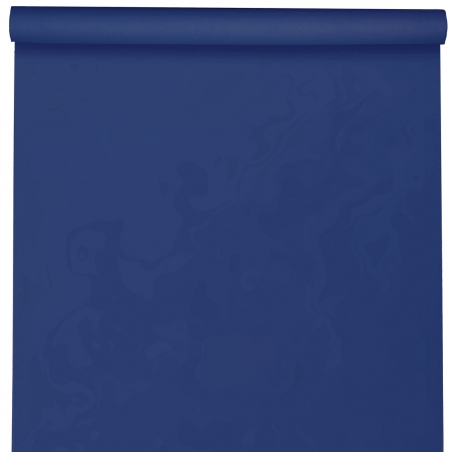 Nappe bleu foncé en matière airlaid idéale pour habiller vos tables de fêtes