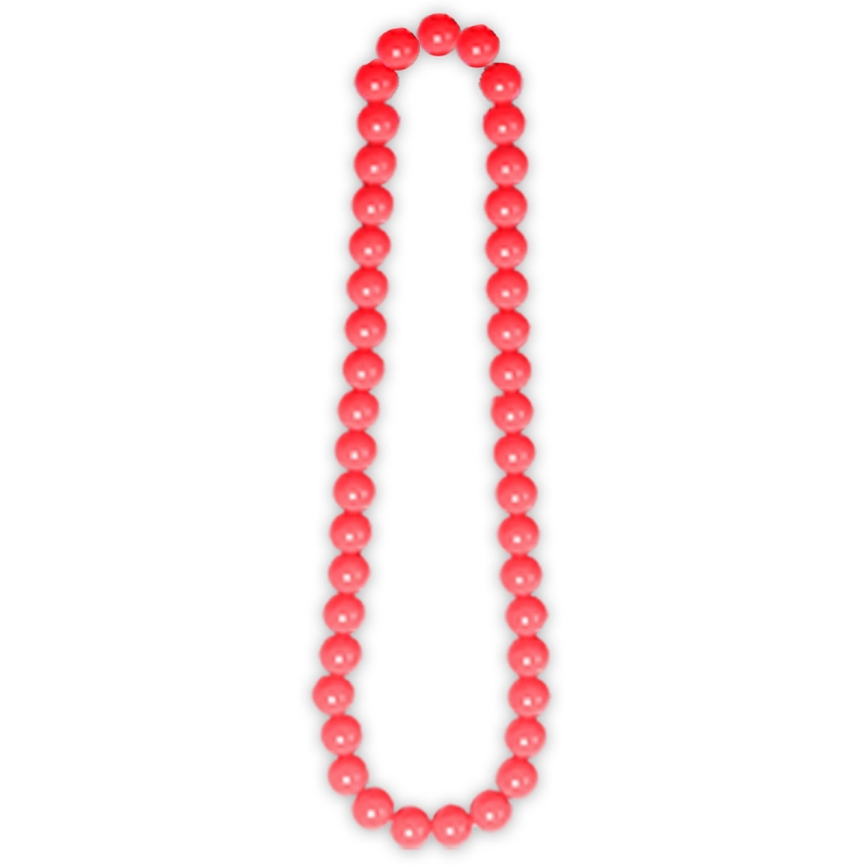 Collier de perle rouge