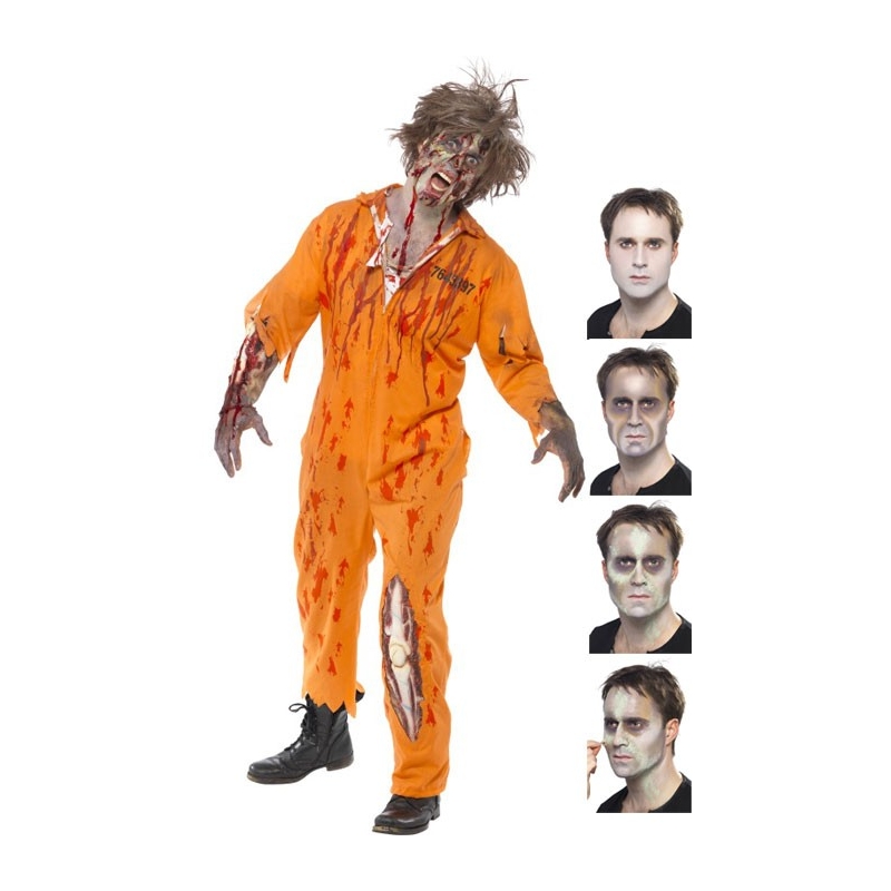 maquillage de zombie adulte - maquillage halloween - BZ109A