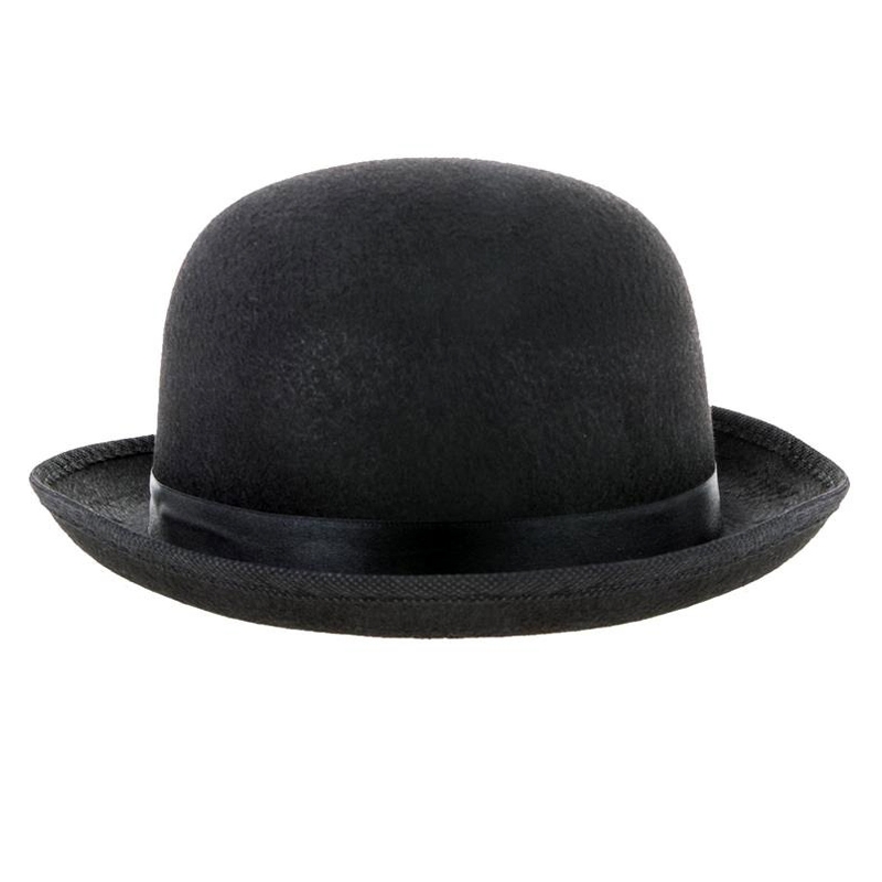Chapeau melon noir pour enfant idéal pour se déguiser et incarner Charlie Chaplin