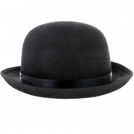 Chapeau melon noir pour enfant idéal pour se déguiser et incarner Charlie Chaplin