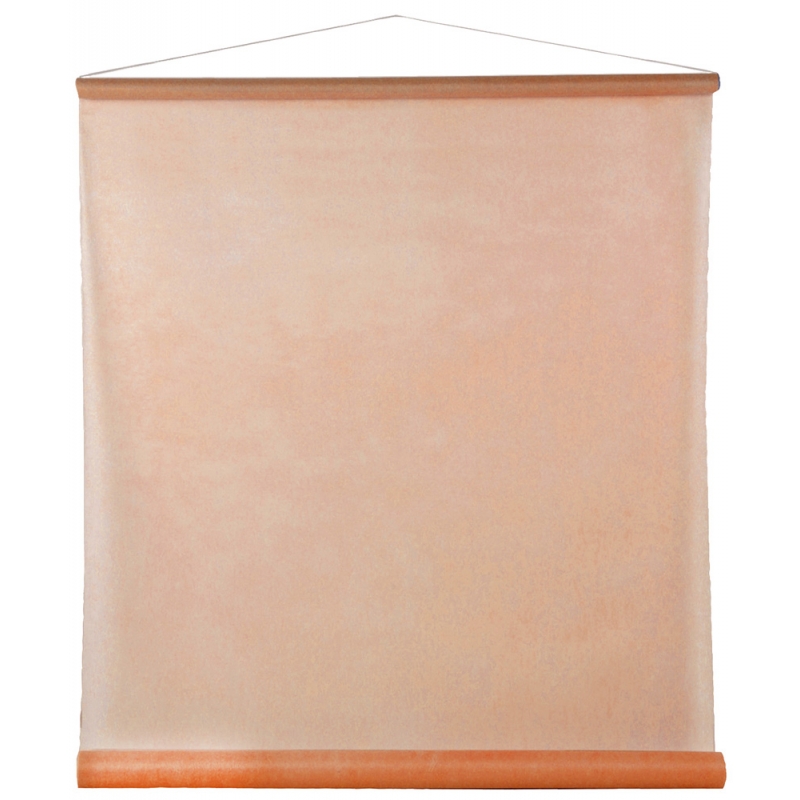 Tenture de salle couleur corail - Décoration de salle