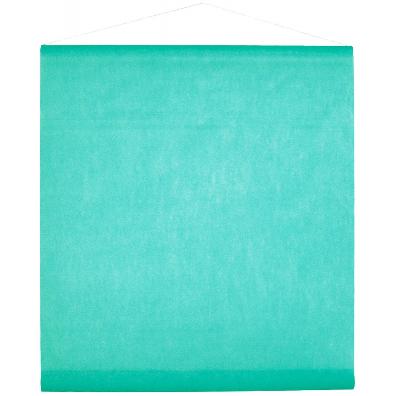 Tenture de salle de couleur vert menthe - Déco de salle