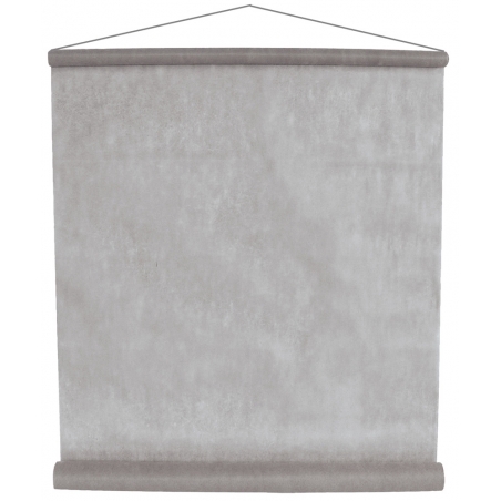Tenture grise idéale pour réaliser une décoration de salle sobre et élégante