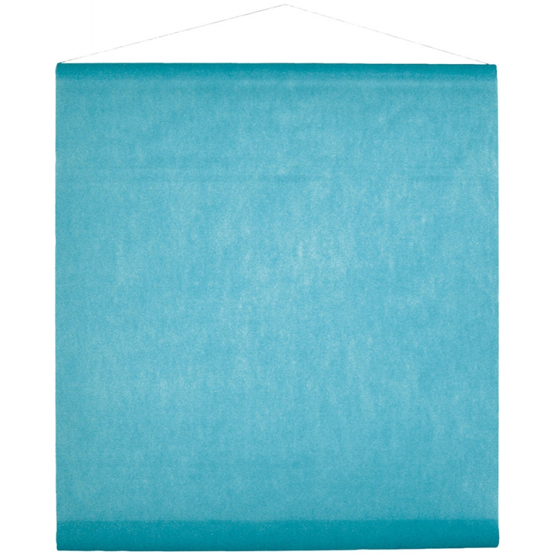 Tenture de salle de couleur turquoise - Déco de salle