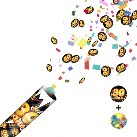 Le canon à confettis pour fêter ses 30 ans avec humour et bonne humeur