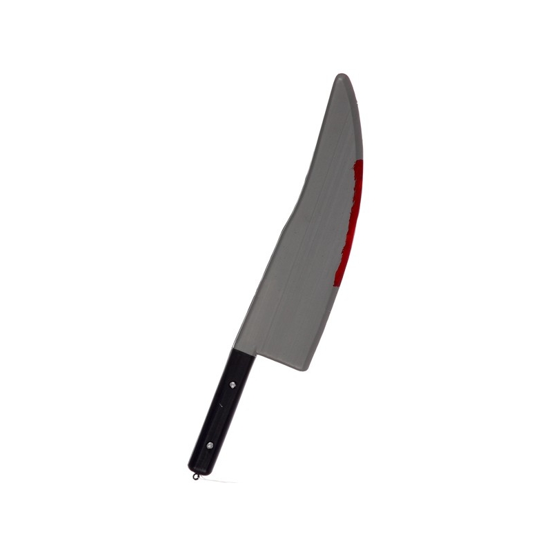 Couteau de boucher ensanglanté