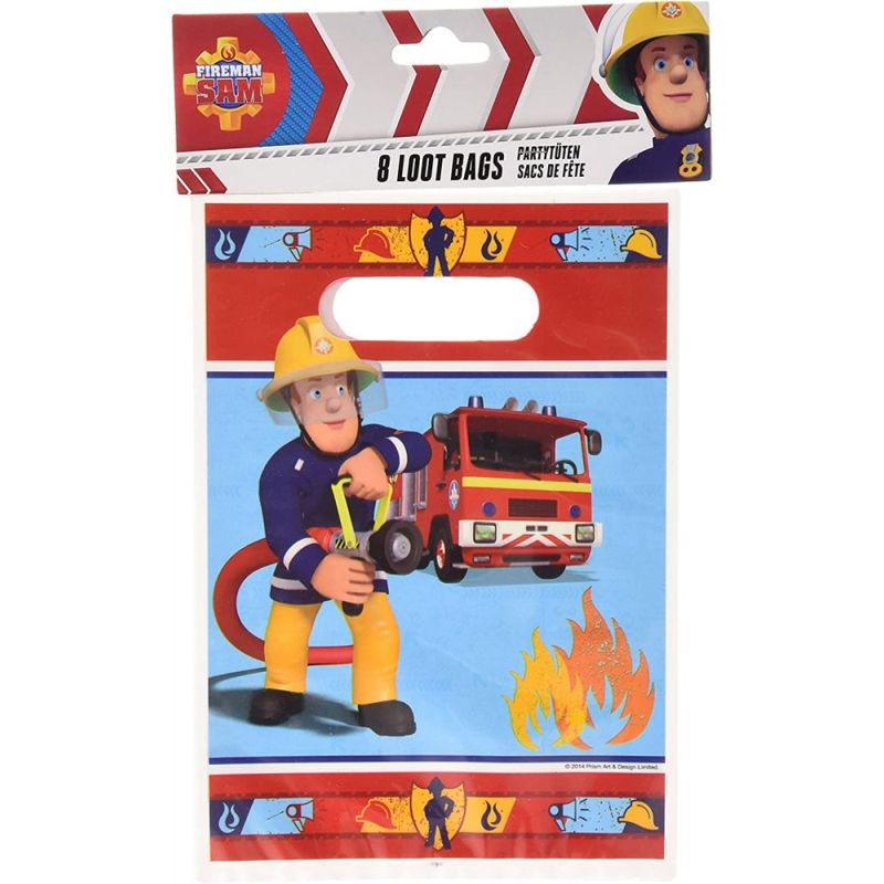 Sachet anniversaire Sam le pompier