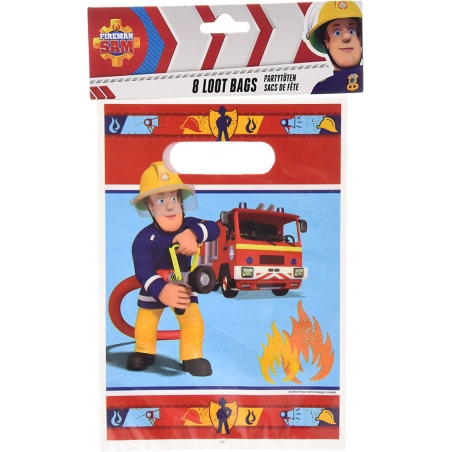 Sachet anniversaire Sam le pompier