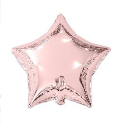 Ballon étoile rose gold 35 cm idéale pour décorer un prénom (gonflage à l'air)