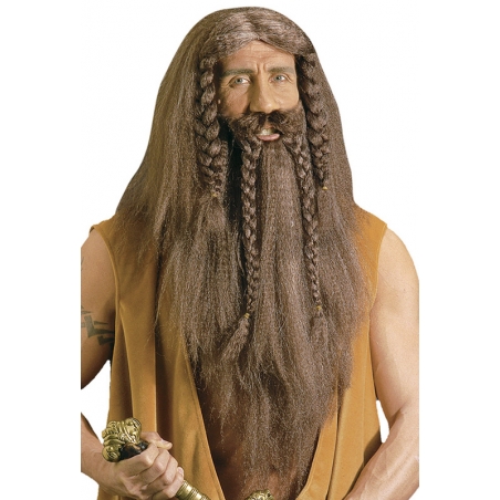 Viking Perruque, barbe et moustache adoptez le look barbare