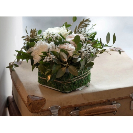 DIY décoration de pot pour présenter des fleurs