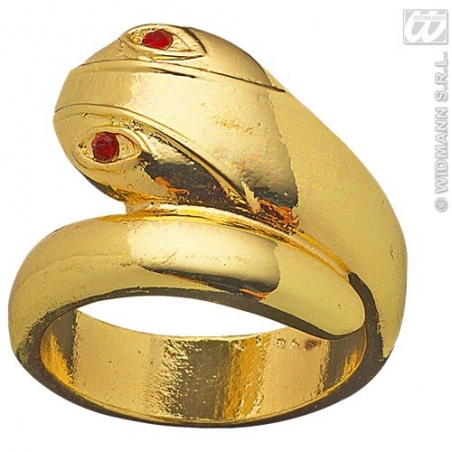 bague egyptienne serpent - accessoire deguisement