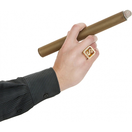 Cigare géant d'environ 20 cm idéal pour accessoiriser une tenue de mafieux