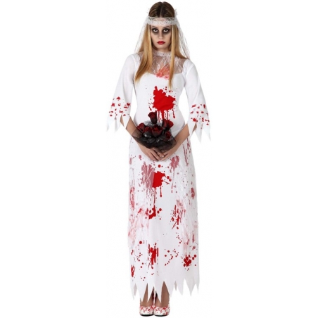 deguisement mariée zombie halloween - costume adulte