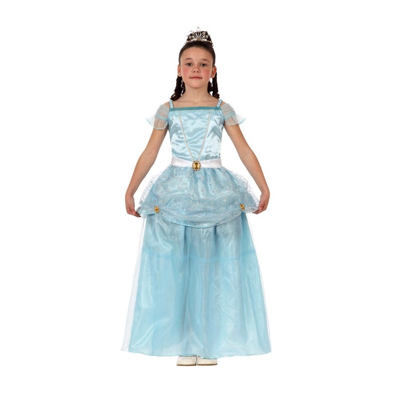 Déguisement princesse bleue enfant