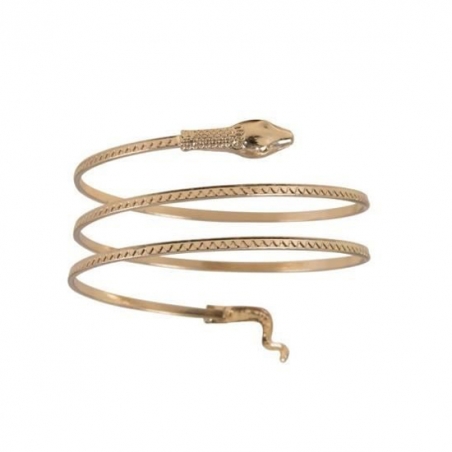Bracelet egyptien doré en forme de serpent Bracelet egyptien doré en forme de serpent