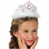 Couronne de princesse blanche pour enfant - accessoire princesses