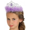 tiare enfant violette, couronne de princesse pour filles