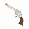 Pistolet de cowboy couleur argent Pistolet de cowboy couleur argent