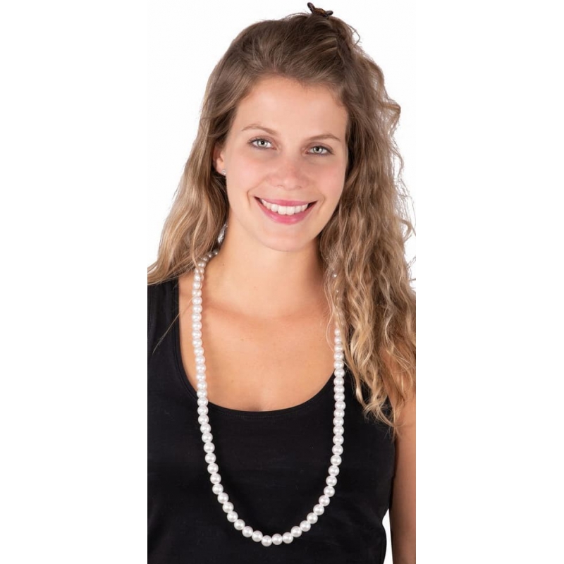 collier de perles charleston - accessoire deguisement annees 20 et 50