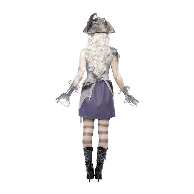 deguisement halloween femme, madame voyage pirate fantome
