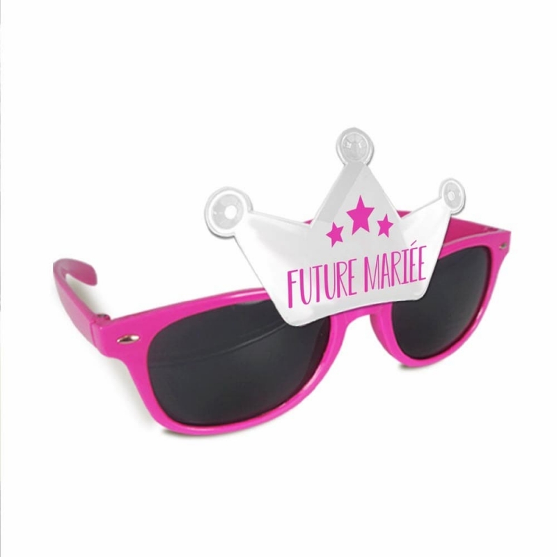 Paire de lunettes future mariée idéale pour fêter un enterrement de vie de jeune fille