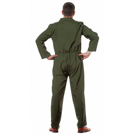 Combinaison de pilote de chasse pour homme idéal pour se transformer en pilote de Top Gun Combinaison de pilote de chasse pour homme idéal pour se transformer en pilote de Top Gun
