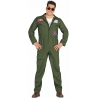 Déguisement de pilote de chasse pour homme idéal pour incarner Maverick du film Top Gun Déguisement de pilote de chasse pour homme idéal pour incarner Maverick du film Top Gun