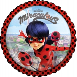 Ballon Miraculous Ladybug 43 cm vendu non gonflé