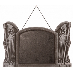 Tableau pierre tombale à suspendre - Décoration halloween