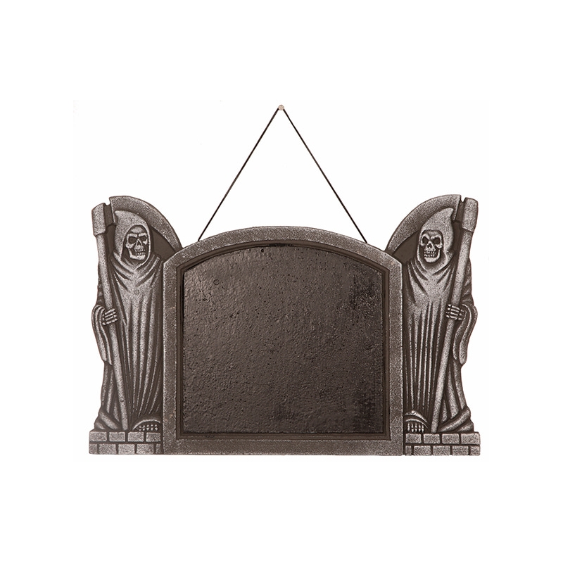 Tableau pierre tombale à suspendre - Décoration halloween