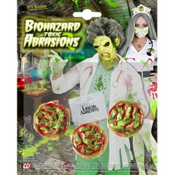 plaies contaminées maquillage halloween